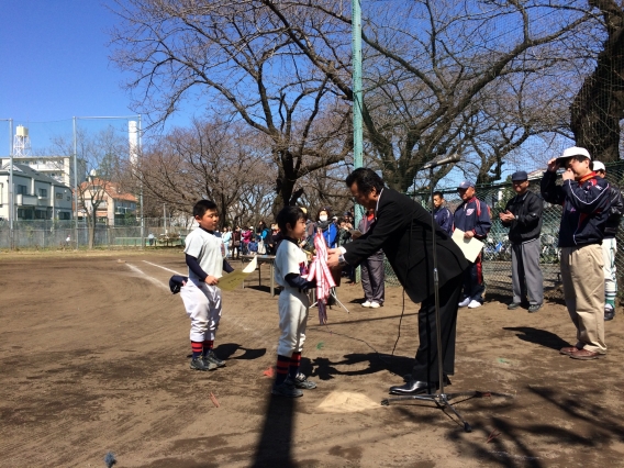 高井戸リーグ低学年優勝!!